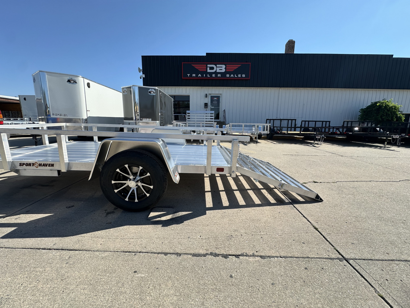 New 2026 Sport Haven AUT510D 5X10 Utility Trailer