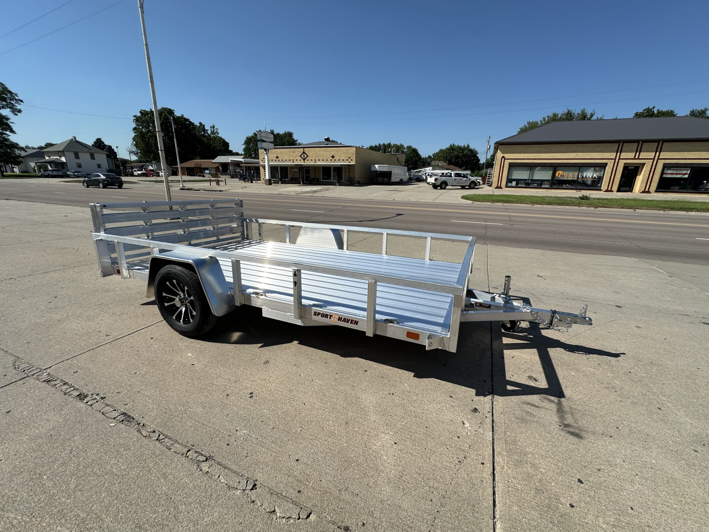 New 2026 Sport Haven AUT712D 7X12 Utility Trailer