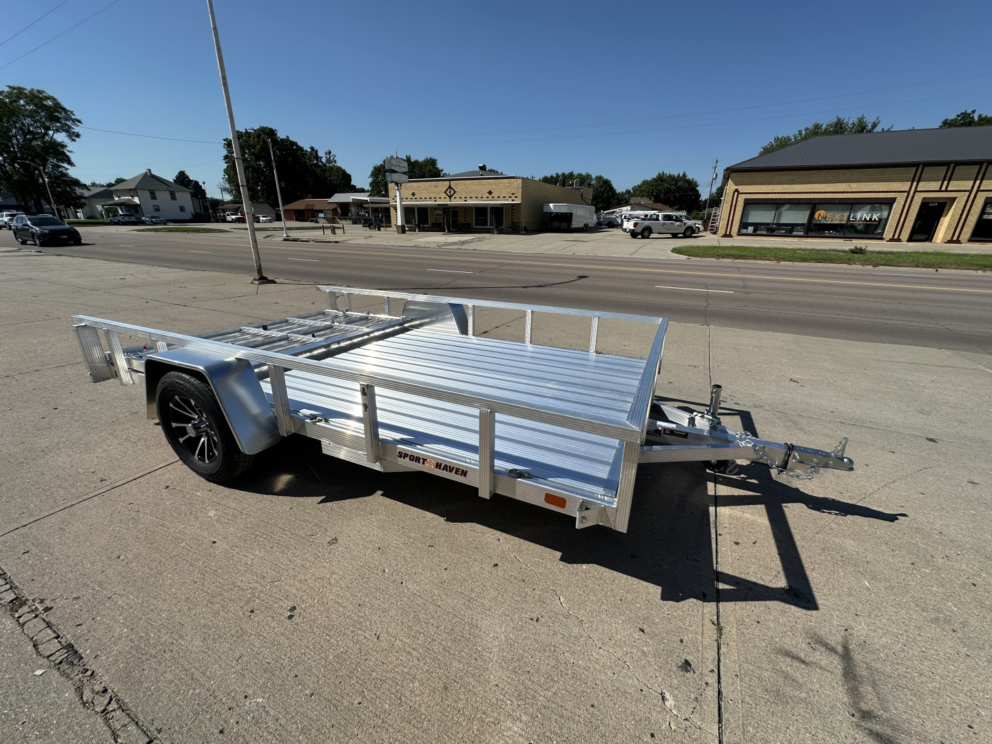 New 2026 Sport Haven AUT712D 7X12 Utility Trailer