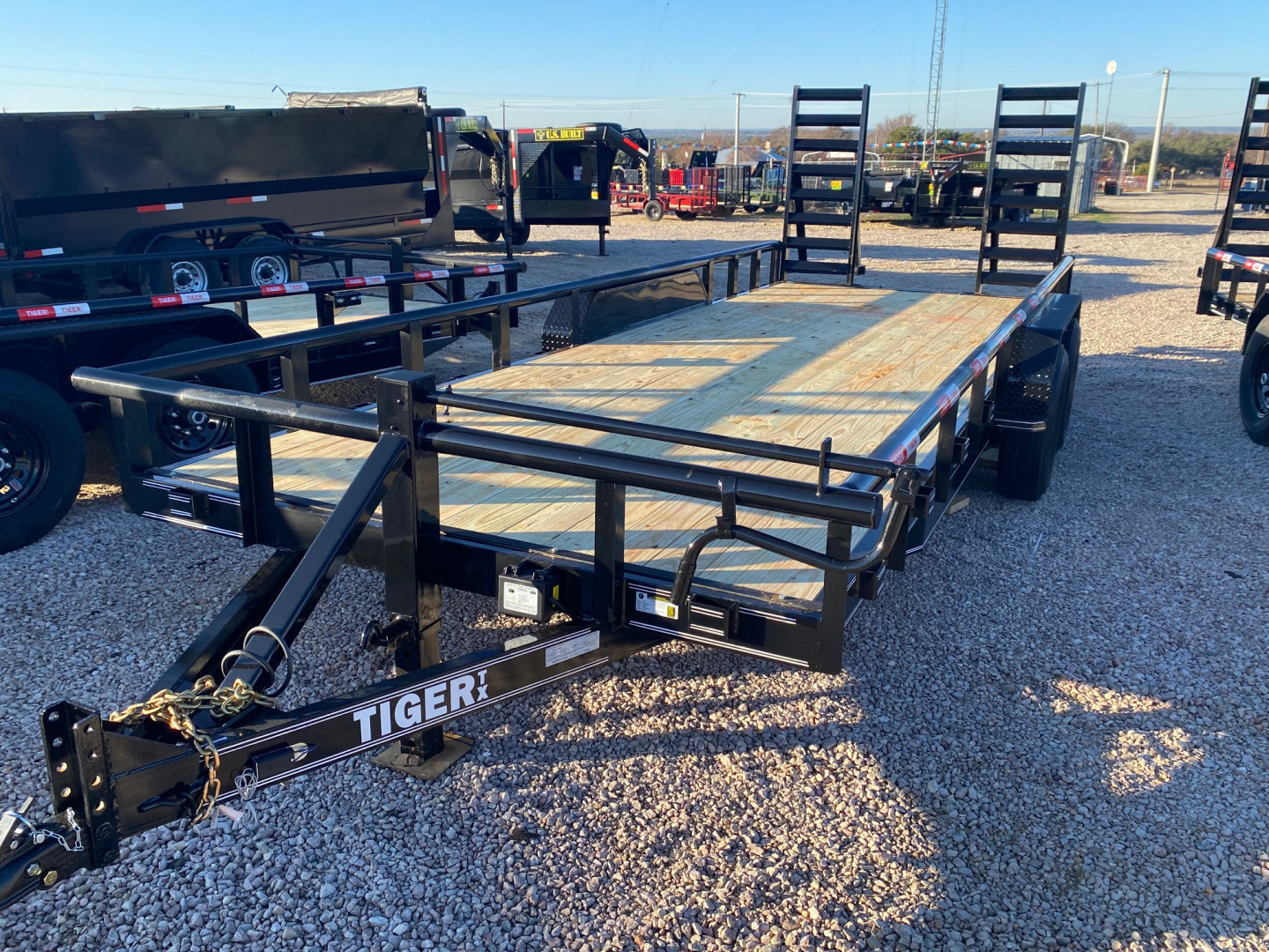 New 2025 Tiger - Heavy Duty Pipe Top Trailer 83" X 18'