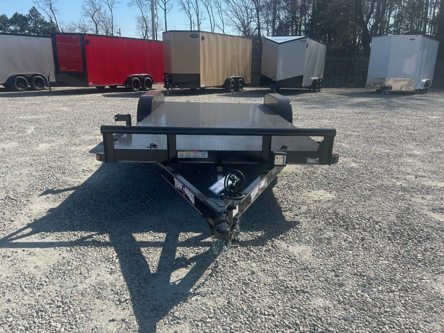 New 2025 Texas Bragg Trailers 18 CCC Car Hauler