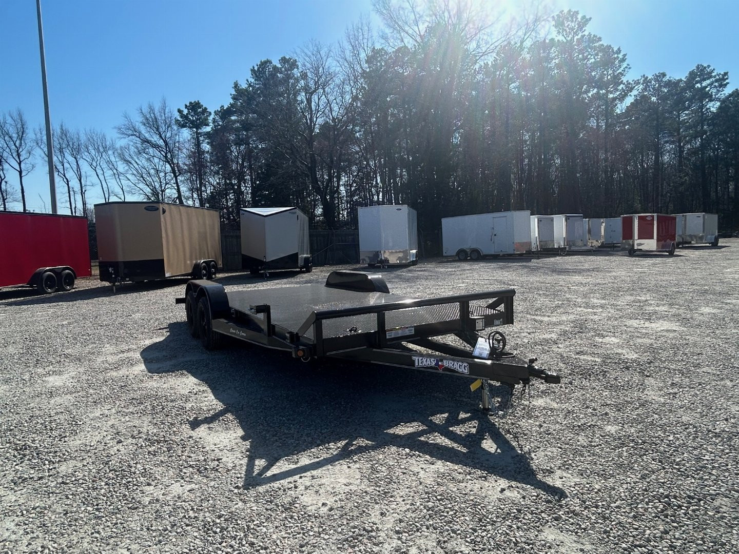 New 2025 Texas Bragg Trailers 18 CCC Car Hauler