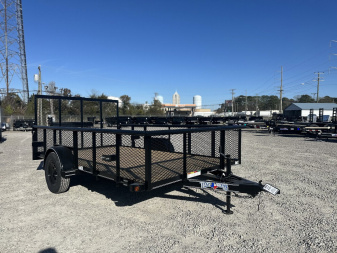 New 2025 TEXAS BRAGG TRAILERS 6x12P w/ 2ft Expanded Sides and Gate Utility Trailer