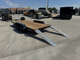 New 2026 Southland 20’ Flatbed 2-5200lb axles = 10K  Trailer with side Slide In Ramps