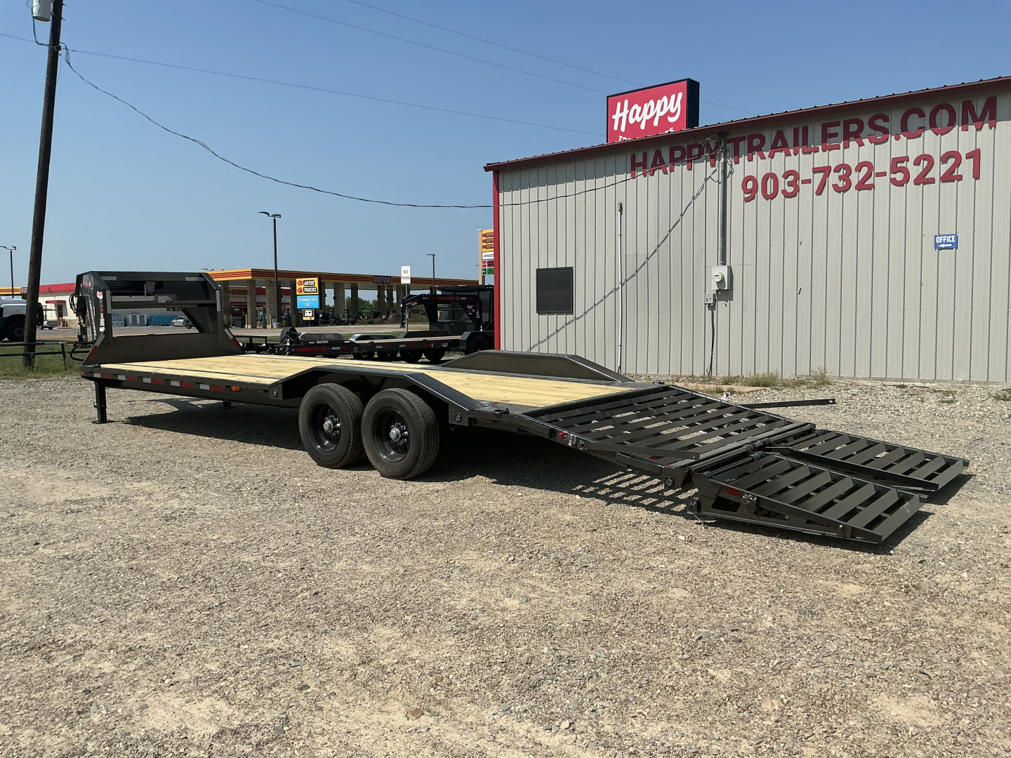 New 2026 MAXX-D 102"x28' GN HD I-Beam Equipment Trailer - H9X