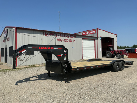 New 2026 MAXX-D 102"x28' GN HD I-Beam Equipment Trailer - H9X