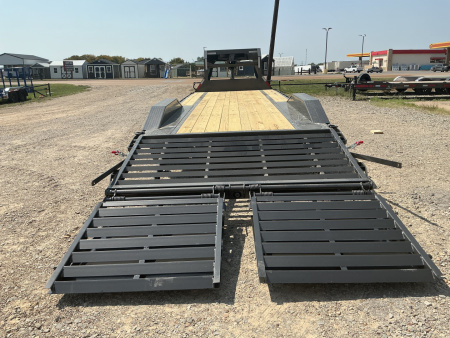 New 2026 MAXX-D 102"x28' GN HD I-Beam Equipment Trailer - H9X