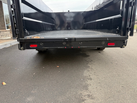 New Sure-Trac 7' x 16' with 4' Sides Gooseneck Dump Trailer 17.6K