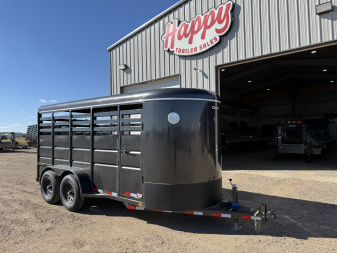 2026 Delco 6'x16' BP Livestock Trailer - S6