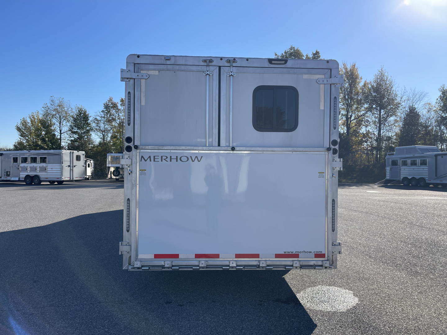 New 2026 Merhow Trailers 8316-A RWS Horse Trailer