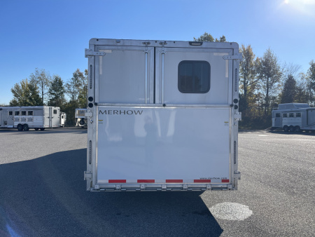 New 2026 Merhow Trailers 8316-A RWS Horse Trailer