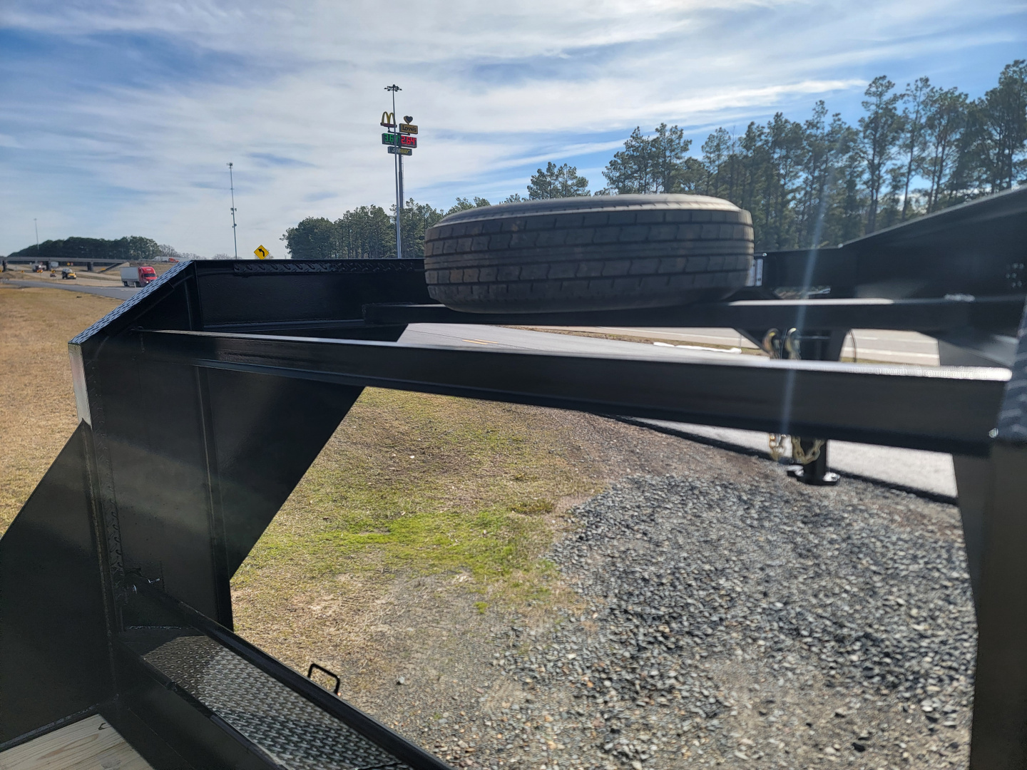 New 2025 Double A Trailers 26'x102" Gooseneck Equipment Trailer with Drive Over Fenders