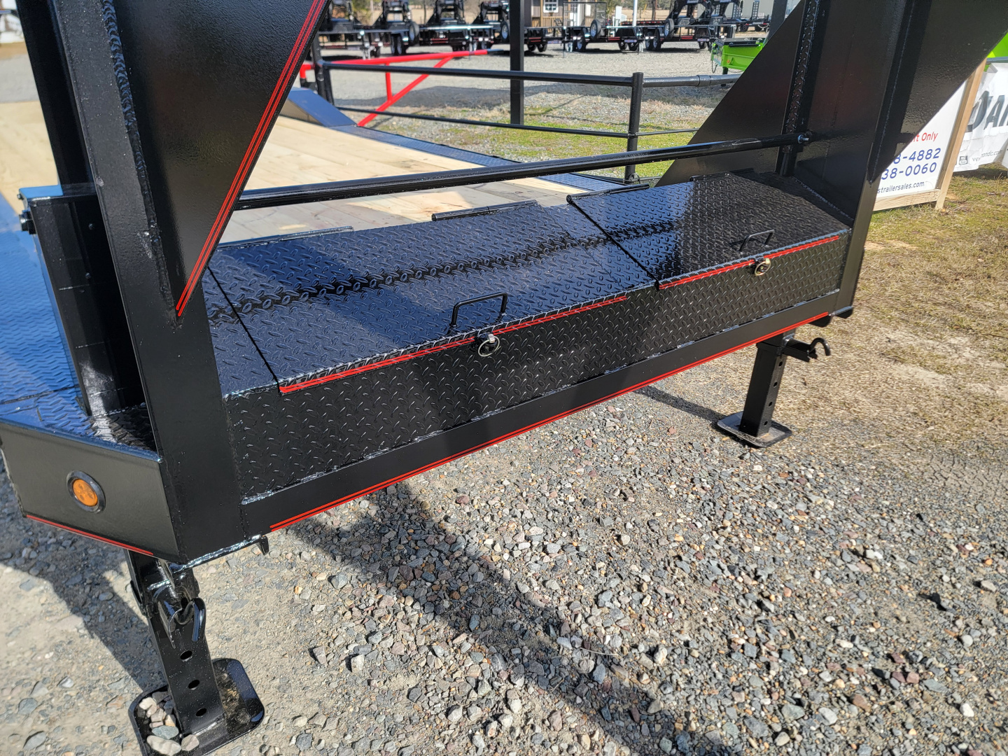 New 2025 Double A Trailers 26'x102" Gooseneck Equipment Trailer with Drive Over Fenders