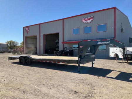 2026 Diamond C 102"x30' GN Extreme Duty Equipment Trailer - LPX-GN210