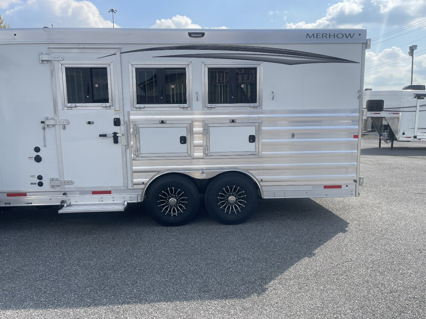 New 2026 Merhow Trailers 8316-A RWS Horse Trailer