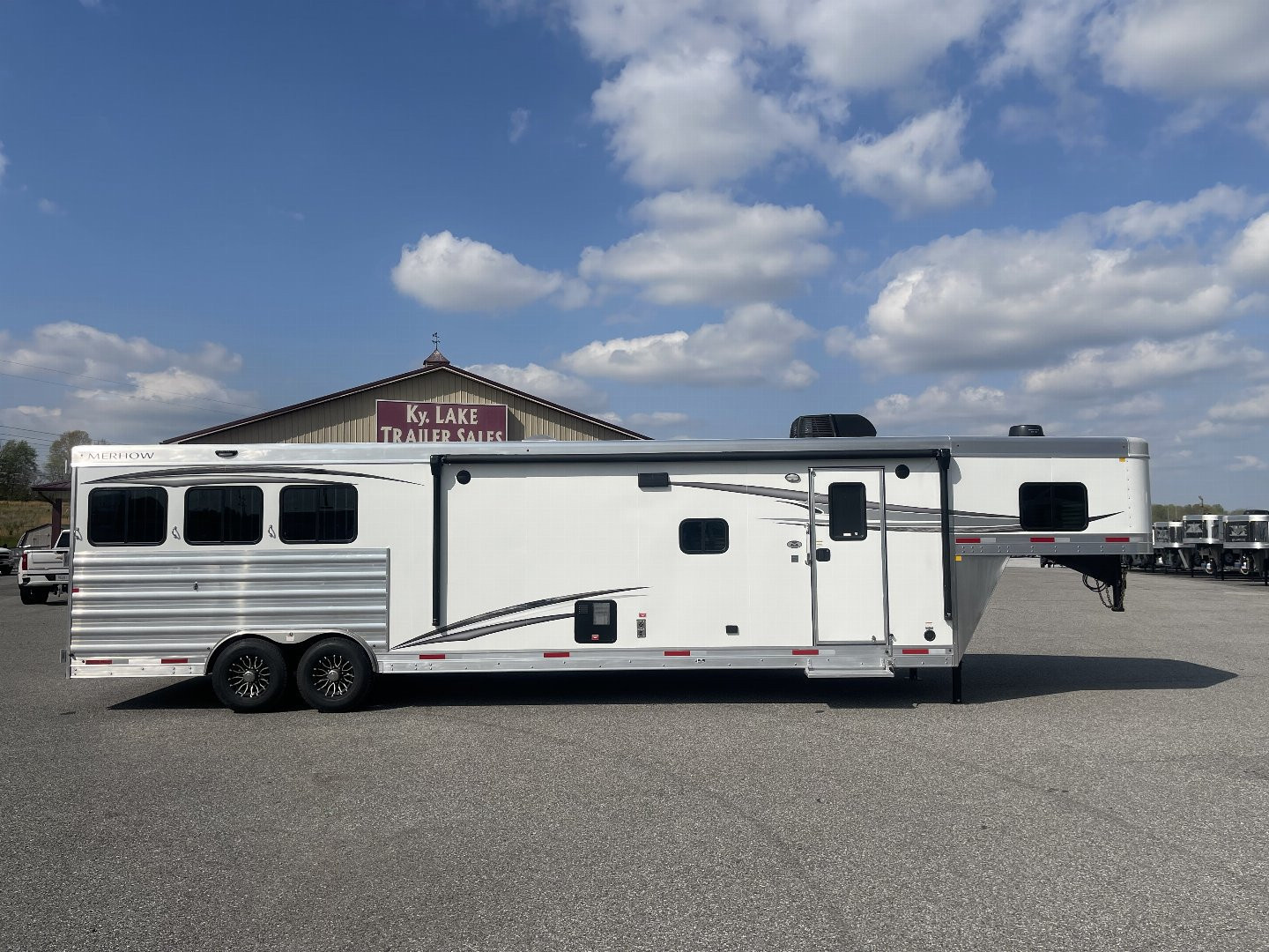 New 2026 Merhow Trailers 8316-A RWS Horse Trailer