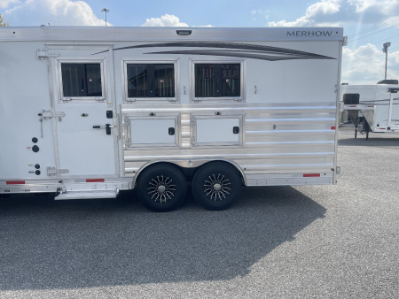 New 2026 Merhow Trailers 8316-A RWS Horse Trailer