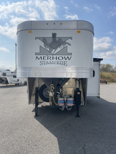 New 2026 Merhow Trailers 8316-A RWS Horse Trailer