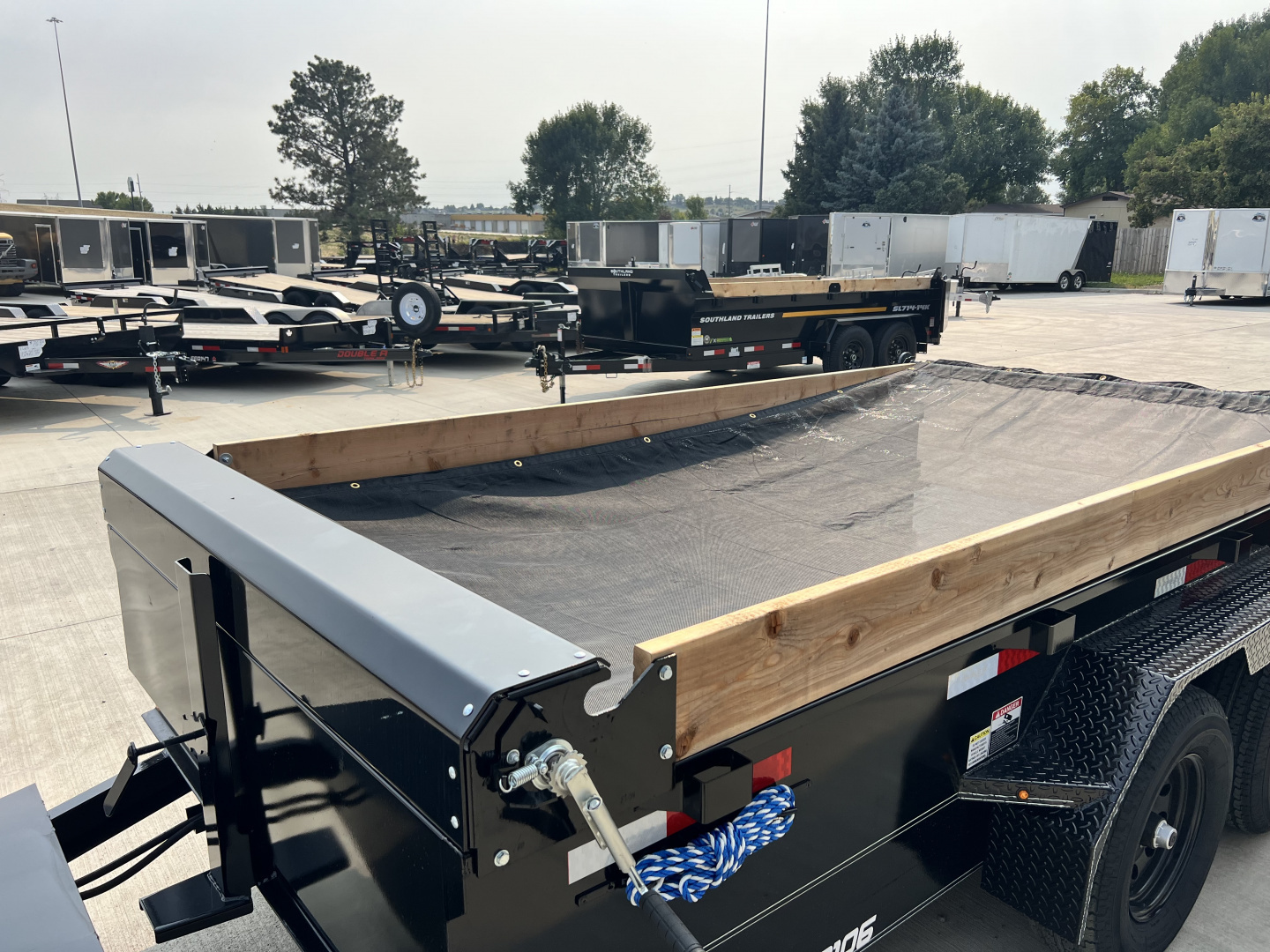 New 2026 Double A ELP106-12 Dump Trailer