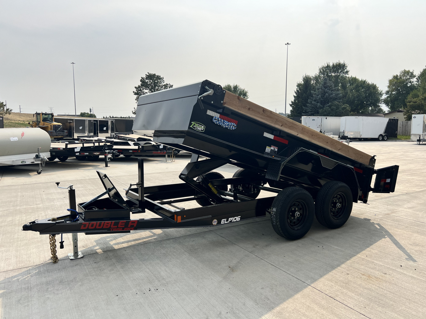 New 2026 Double A ELP106-12 Dump Trailer