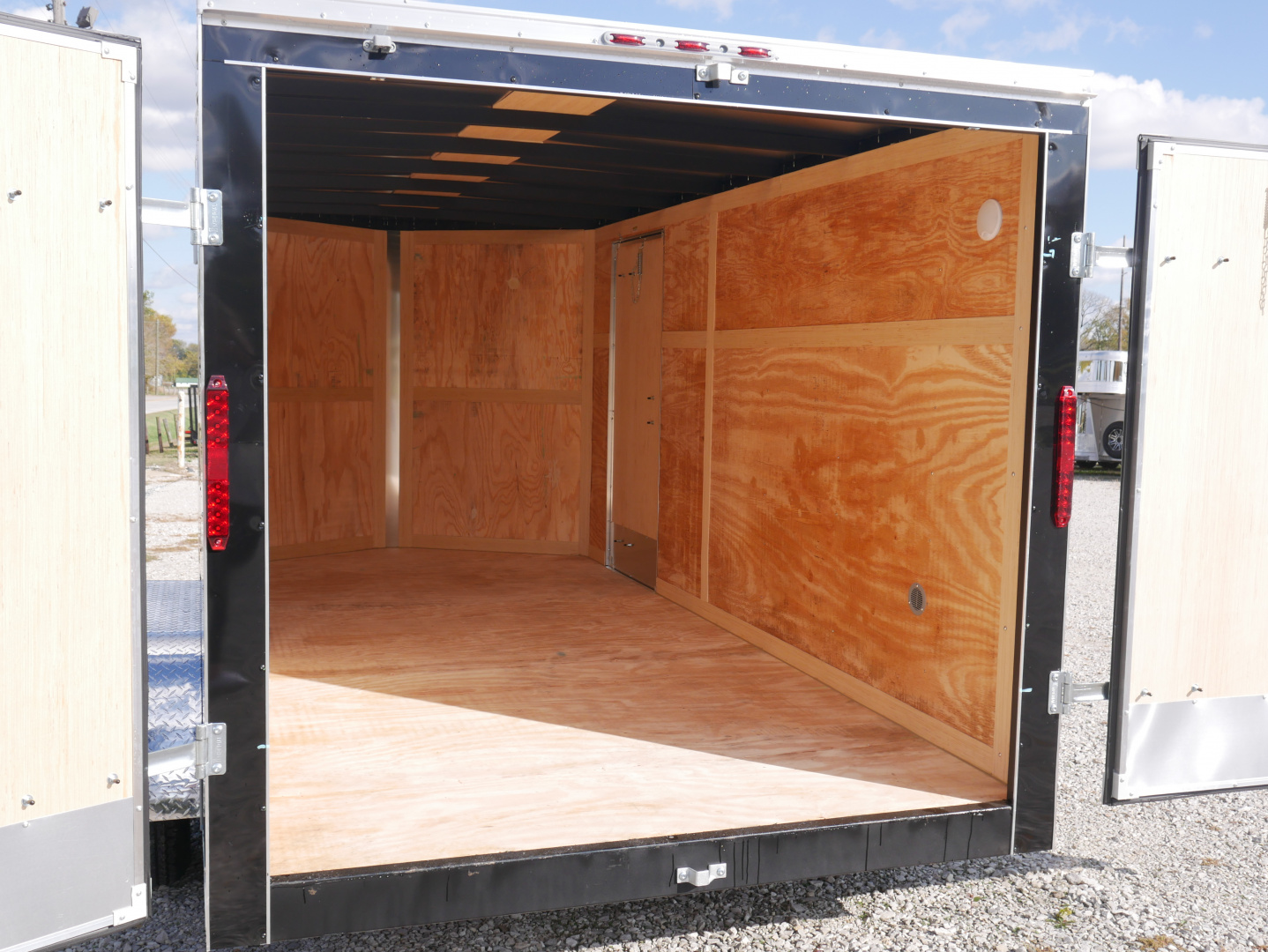 New 2026 Homesteader Trailer 714 IT 7 TALL DOUBLE DOOR Cargo / Enclosed Trailer