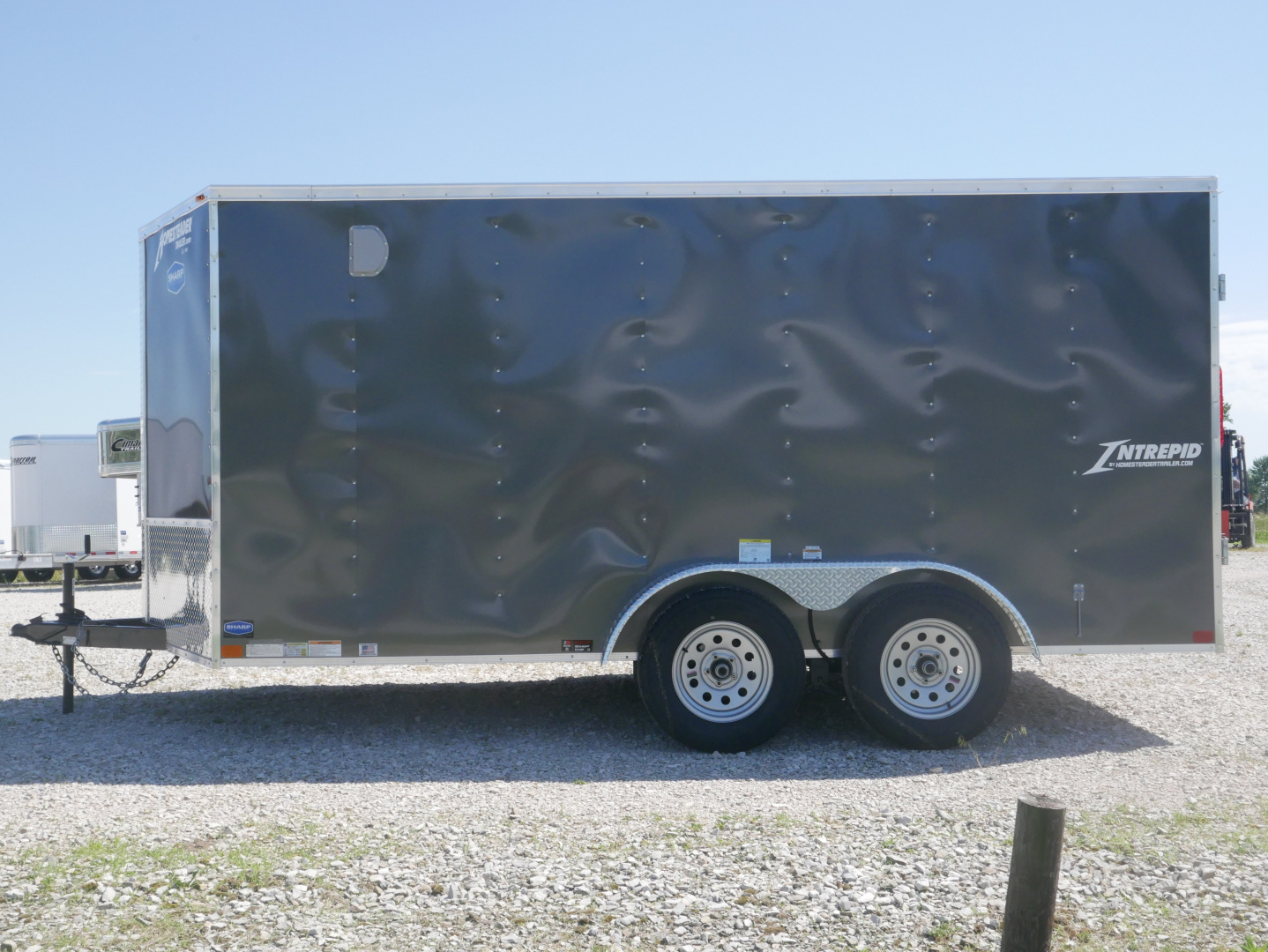 New 2026 Homesteader Trailer 714 IT 7 TALL DOUBLE DOOR Cargo / Enclosed Trailer