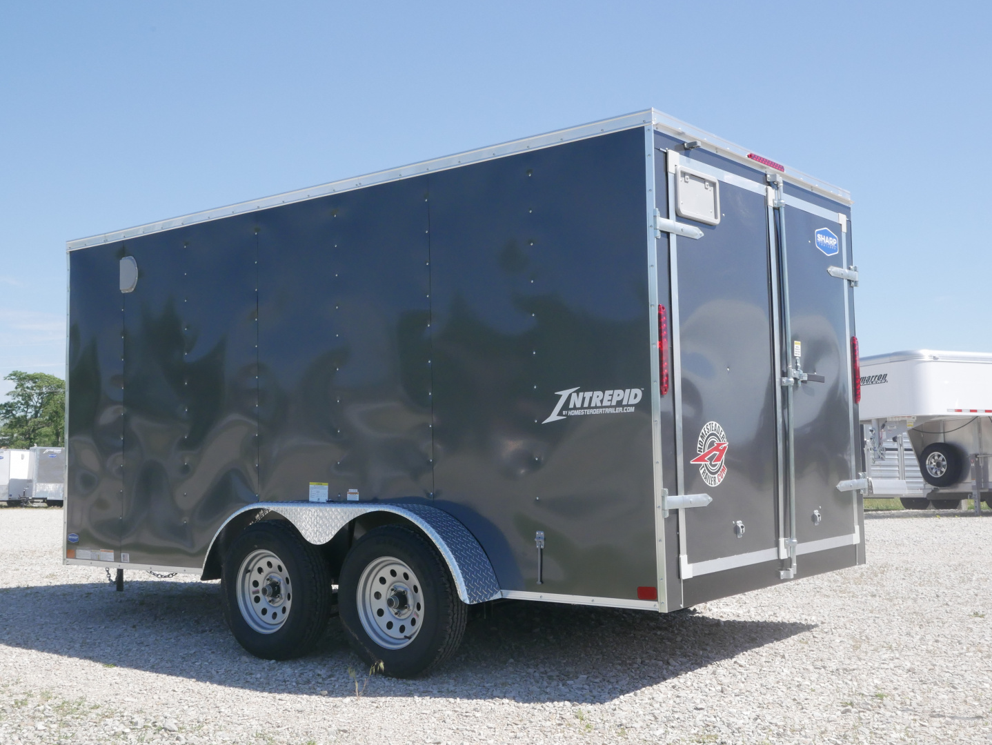 New 2026 Homesteader Trailer 714 IT 7 TALL DOUBLE DOOR Cargo / Enclosed Trailer