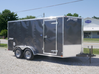 New 2026 Homesteader Trailer 714 IT 7 TALL DOUBLE DOOR Cargo / Enclosed Trailer