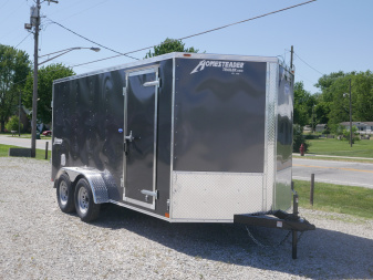 New 2026 Homesteader Trailer 714 IT 7 TALL DOUBLE DOOR Cargo / Enclosed Trailer