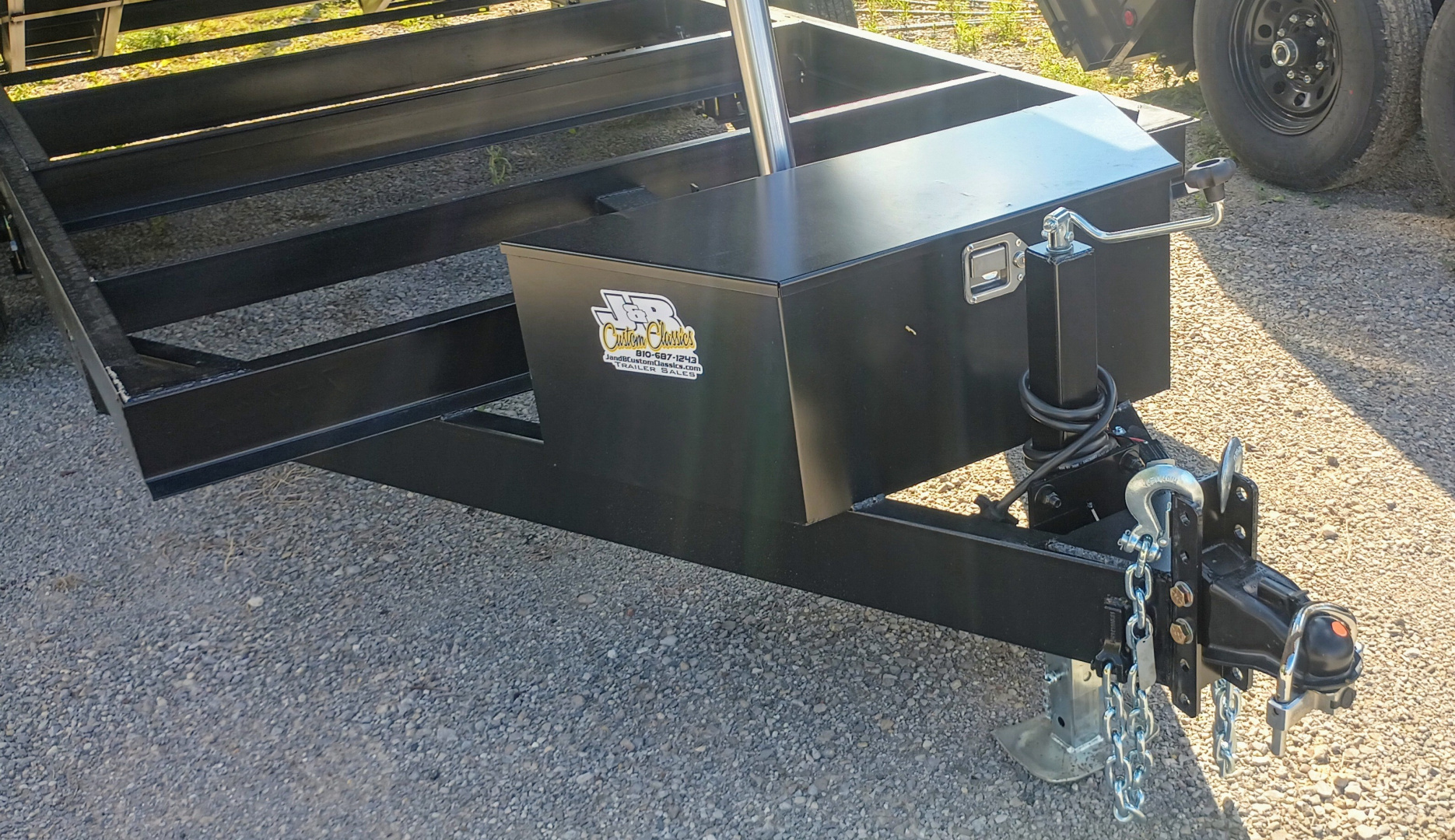 New 2026 7X14 14k Forest River Dump Trailer