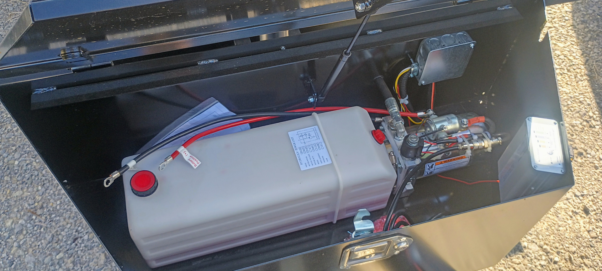 New 2026 7X14 14k Forest River Dump Trailer