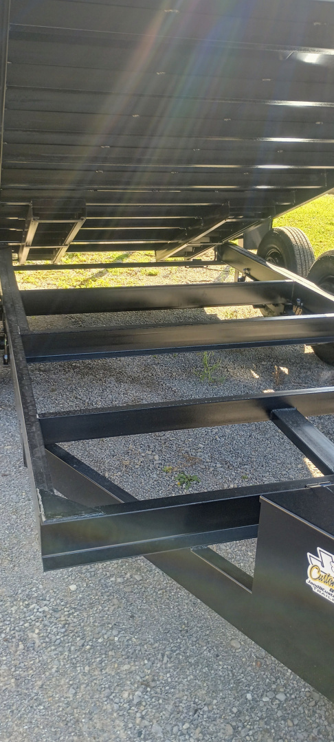 New 2026 7X14 14k Forest River Dump Trailer