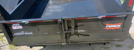 New 2026 7X14 14k Forest River Dump Trailer