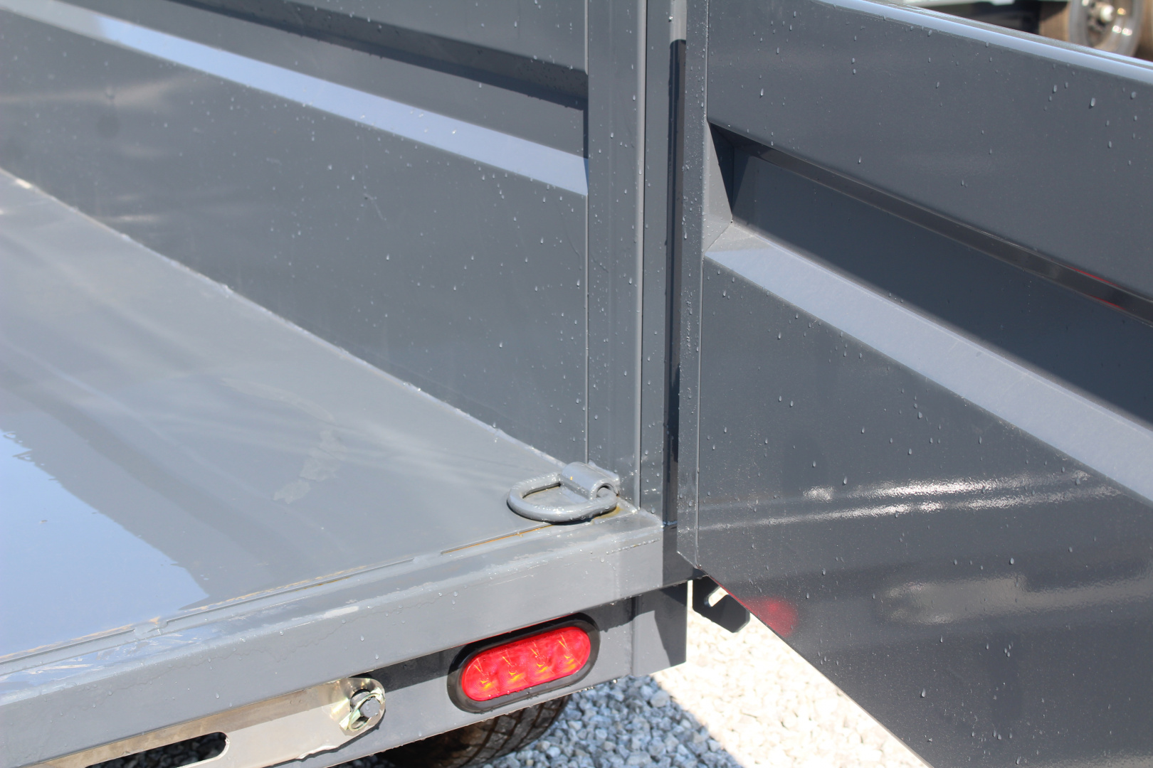 New 2025 Moritz 6'10" x 10' Heavy Commercial DLH Series Dump Trailer - 12000# GVW