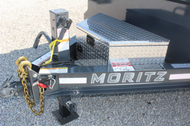 New 2025 Moritz 6'10" x 10' Heavy Commercial DLH Series Dump Trailer - 12000# GVW