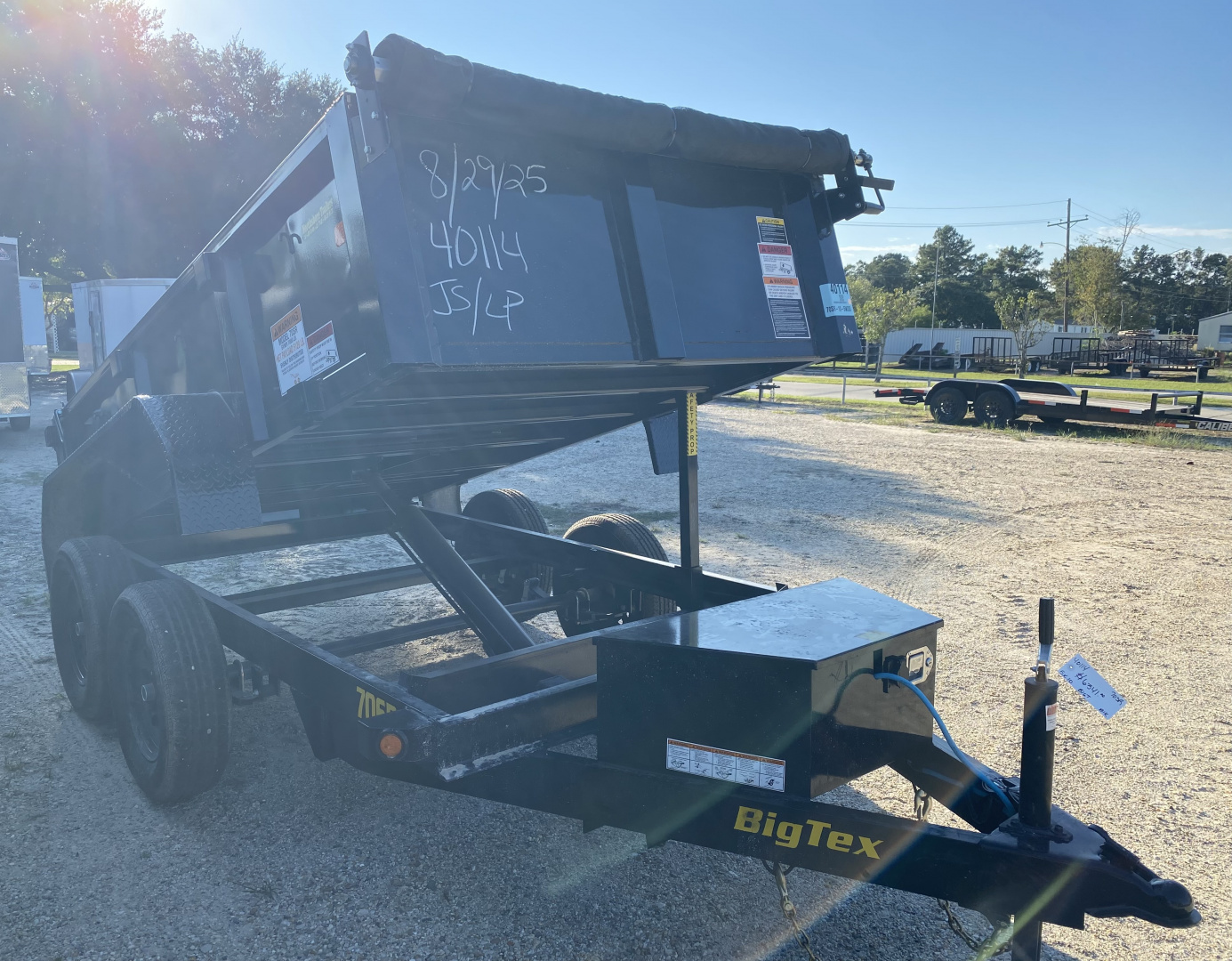 New 2026 Big Tex Trailers 5x10 70SR Dump Trailer