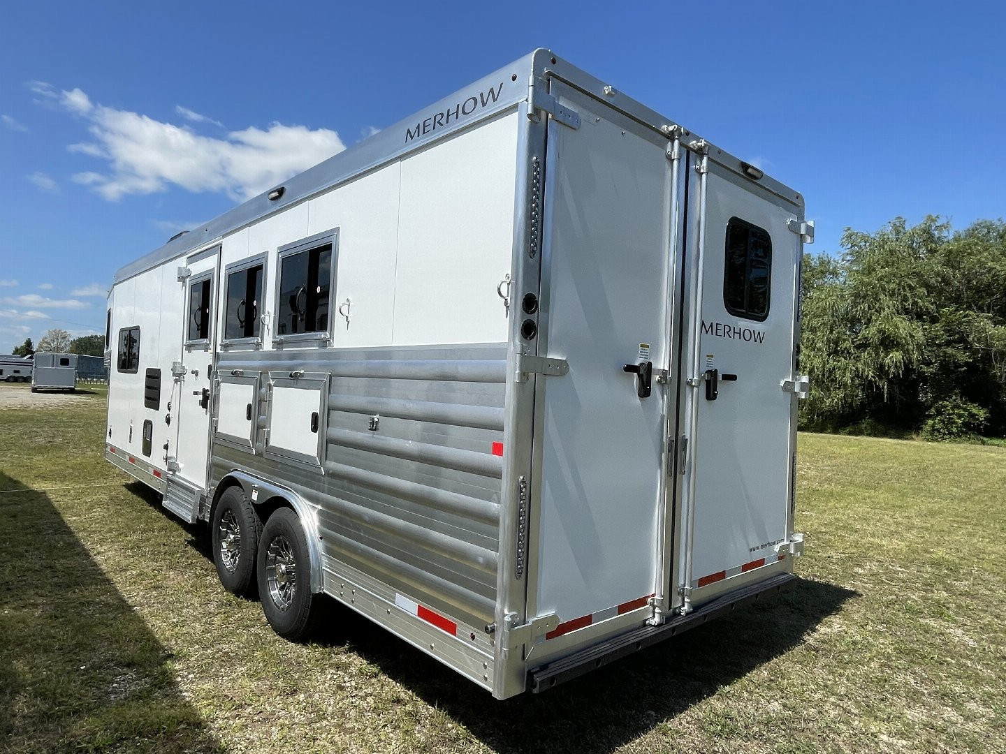 New 2026 Merhow Trailers 8310-A-FK-NS Horse Trailer