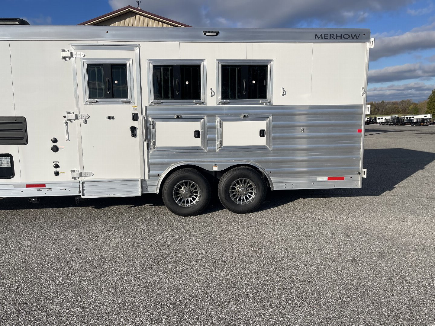 New 2026 Merhow Trailers 8310-A-FK-NS Horse Trailer