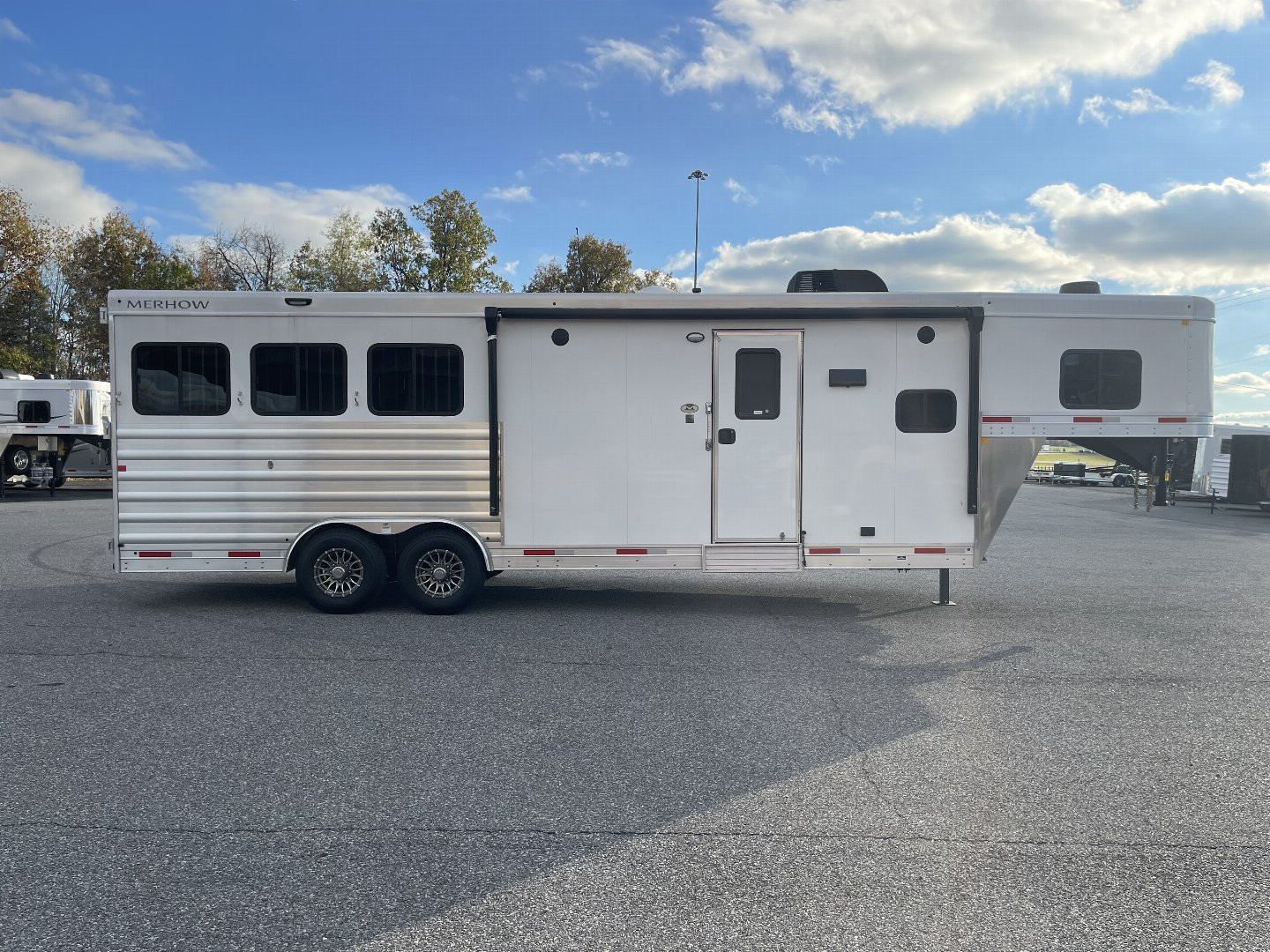 New 2026 Merhow Trailers 8310-A-FK-NS Horse Trailer
