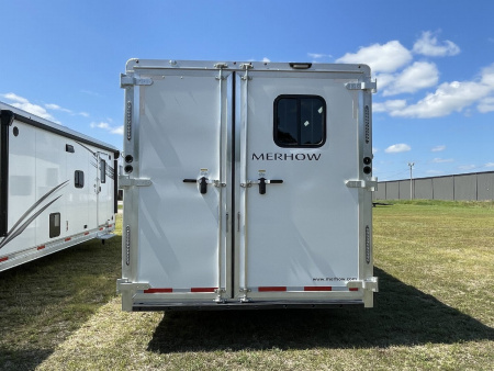 New 2026 Merhow Trailers 8310-A-FK-NS Horse Trailer