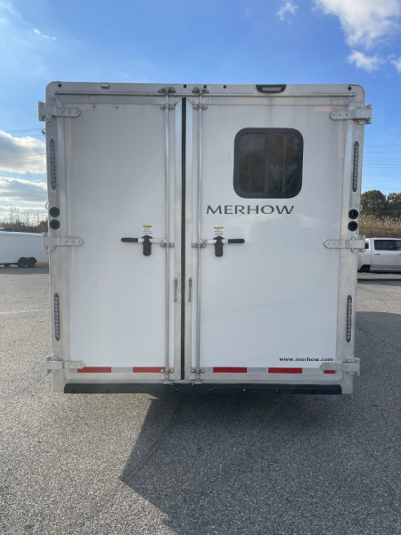 New 2026 Merhow Trailers 8310-A-FK-NS Horse Trailer