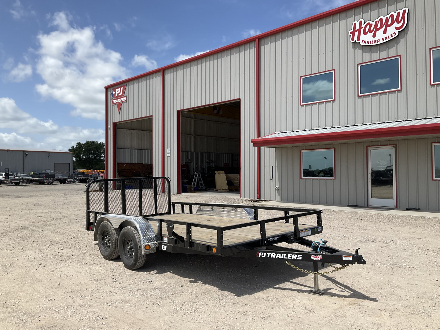 New 2026 PJ 83"x14' Tandem Axle Utility Trailer - UL