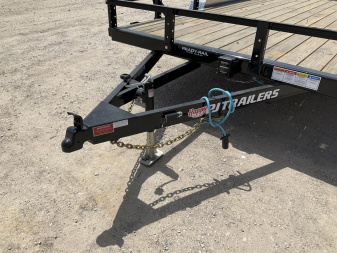 New 2026 PJ 83"x14' Tandem Axle Utility Trailer - UL