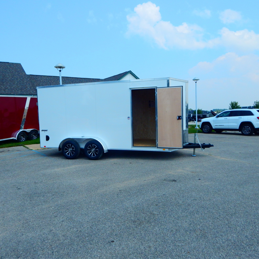 New 2026 Impact Trailers 7x16 7k Quake Cargo / Enclosed Trailer