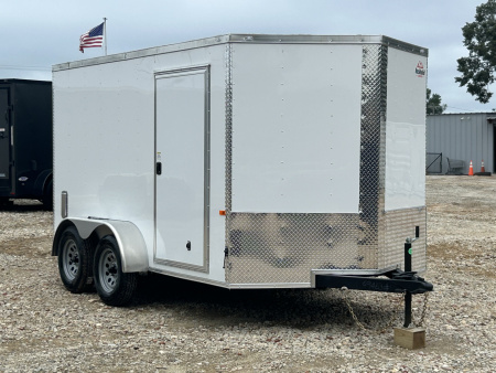New 2026 Rock Solid Cargo 7x12 TA 7K Enclosed Trailer