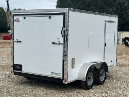New 2026 Rock Solid Cargo 7x12 TA 7K Enclosed Trailer