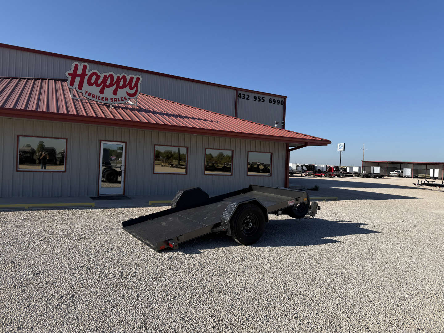 New 2026 Diamond C 77"x12' BP Single Axle Hydraulically Dampened Tilt - DSA107