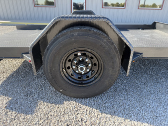 New 2026 Diamond C 77"x12' BP Single Axle Hydraulically Dampened Tilt - DSA107