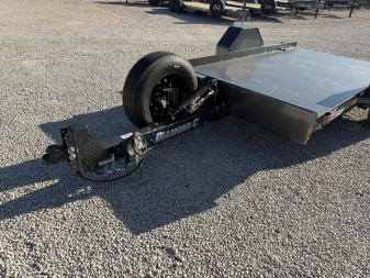 New 2026 Diamond C 77"x12' BP Single Axle Hydraulically Dampened Tilt - DSA107