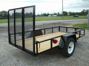 New 2026 AMO 5.5 X 10UT Utility Trailer